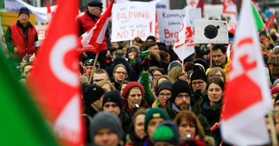 Almanya'da kamu çalışanları grevleri sürüyor