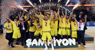 Erkekler Türkiye Kupası’nı Fenerbahçe kazandı