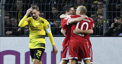 Bayern Münih'ten Dortmund'a gol yağmuru