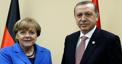 Erdoğan‘dan Merkel’e tebrik telefonu