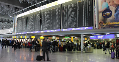 Şüphe üzerine Frankfurt Havaalanı'nda kısmi tahliye