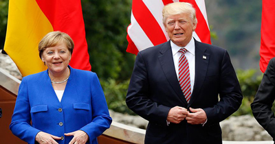 Trump ve Merkel telefonda görüştü