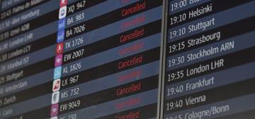 Almanya'da 11 havalimanındaki grevden 200 bin yolcu etkilendi