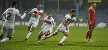A Milli Futbol Takımı Karadağ'ı deplasmanda yendi