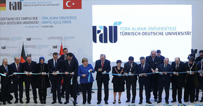 Türk-Alman Üniversitesi ortaklığımızın simgesidir