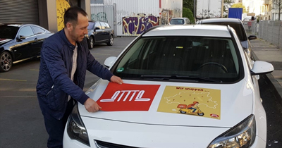 Gönüllülerinden evlere iftar servisi
