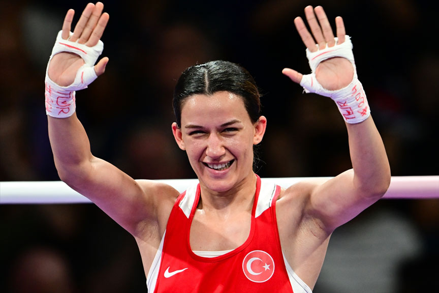 Hatice Akbaş Olimpiyat Oyunları'nda finale yükseldi