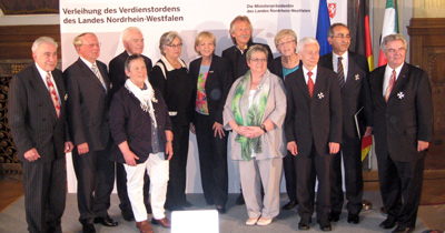 Verleihung des Verdienstordens NRW