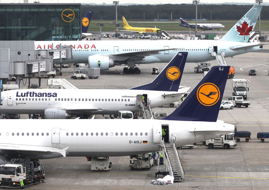 Lufthansa ve Avusturya havayolu şirketi İsrail uçuşlarını iptal etti