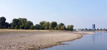 Almanya‘da nehirler kuraklık nedeniyle çekiliyor