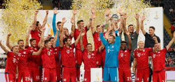 Bayern Münih Süper Kupa’yı 7.defa kazandı Bayern Münih Süper Kupa’yı 7.defa kazandı