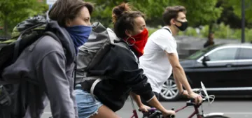 Corona-Maßnahmen auf dem Fahrrad Corona-Maßnahmen auf dem Fahrrad