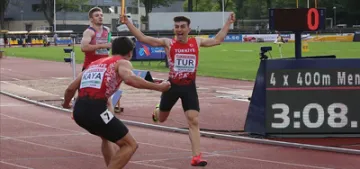 Atletizmde rekorla gelen altın madalya