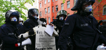 Berlin’de koronavirüs önlemleri protestolarına yasak Berlin’de koronavirüs önlemleri protestolarına yasak