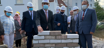 Bünde’de cami ve külliye temeli törenle atıldı Bünde’de cami ve külliye temeli törenle atıldı