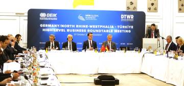 Türk-Alman ticaret hacmini geliştirmek istiyoruz Türk-Alman ticaret hacmini geliştirmek istiyoruz