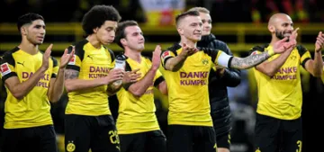Dortmund ilk yarıyı galibiyetle tamamladı Dortmund ilk yarıyı galibiyetle tamamladı
