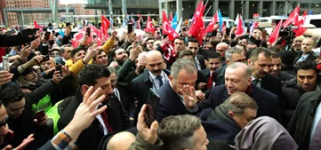 Erdoğan‘a Berlin'de coşkulu karşılama Erdoğan‘a Berlin'de coşkulu karşılama