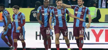 Trabzonspor Fenerbahçe'yi deplasmanda yendi Trabzonspor Fenerbahçe'yi deplasmanda yendi