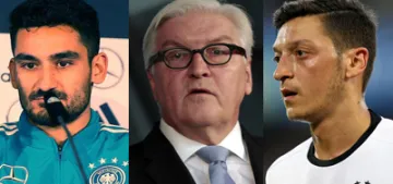 Steinmeier Mesut ve İlkay‘ı kabul etti Steinmeier Mesut ve İlkay‘ı kabul etti