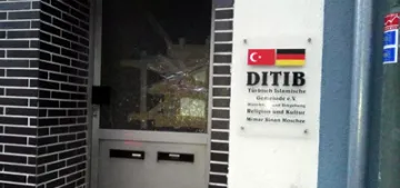 Münchberg’de camiye saldırı Münchberg’de camiye saldırı