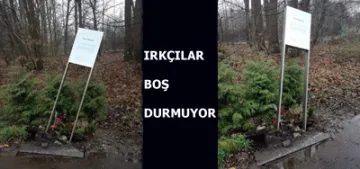 NSU terör örgütü kurbanının anıtı tahrip edildi