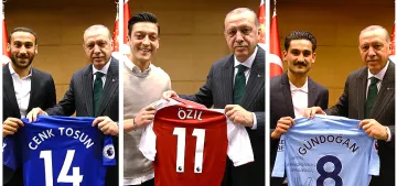 Mesut ve İlkay’ın Erdoğan ile görüşmesine DFB’den tepki Mesut ve İlkay’ın Erdoğan ile görüşmesine DFB’den tepki