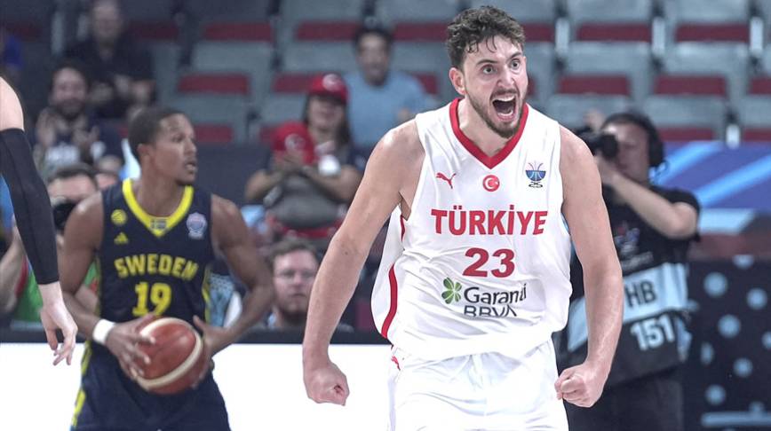Türkiye, 2025 Avrupa Basketbol Şampiyonası'nda çeyrek finale yükseldi Türkiye, 2025 Avrupa Basketbol Şampiyonası'nda çeyrek finale yükseldi